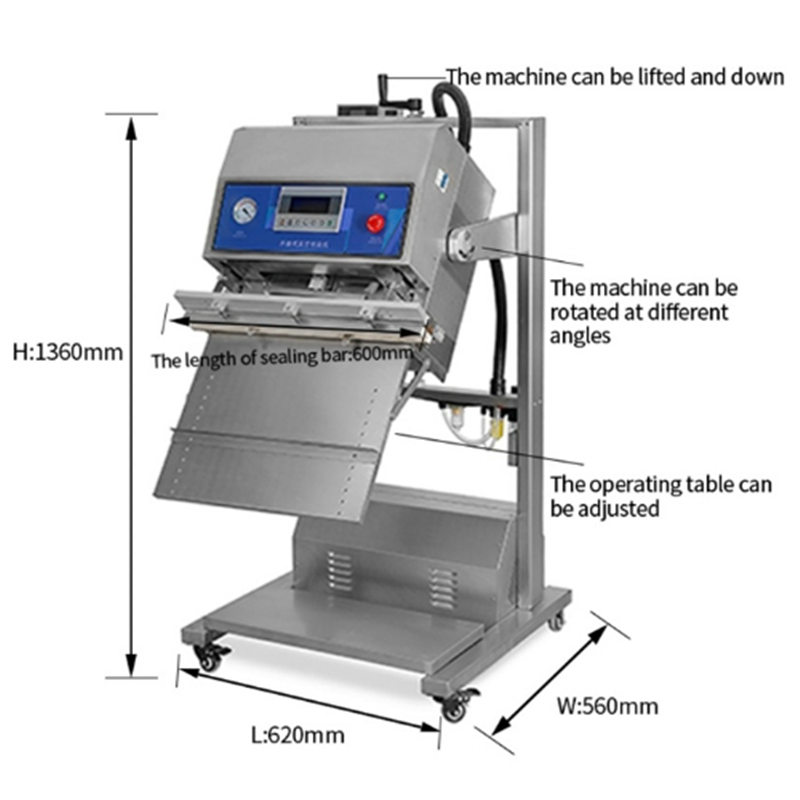 600-a external vacuum packaging machine