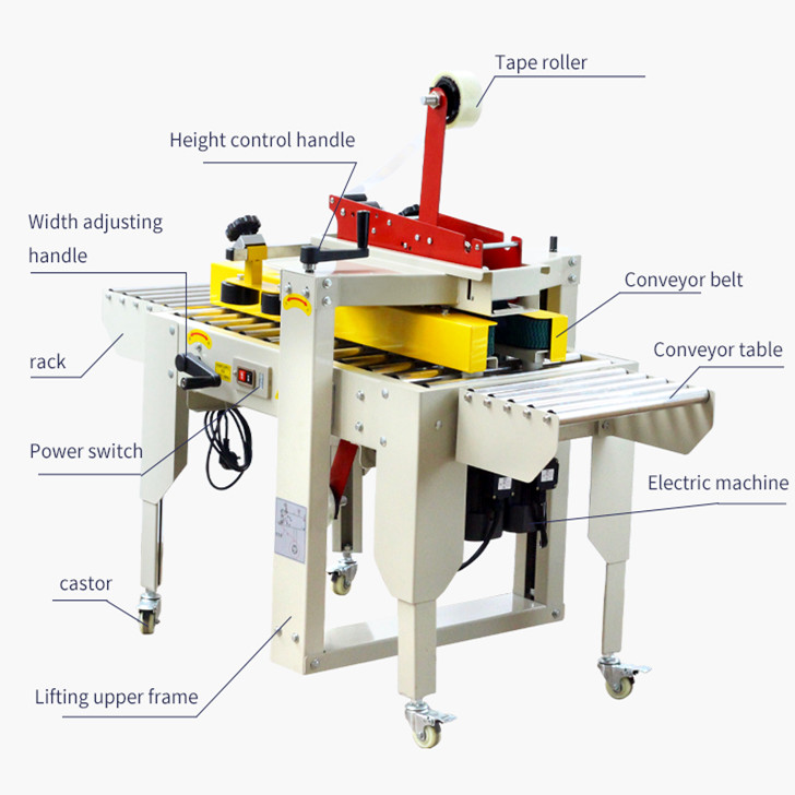 tape sealer case box carton sealing machine